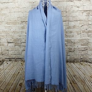 Scarf Fringe Blue